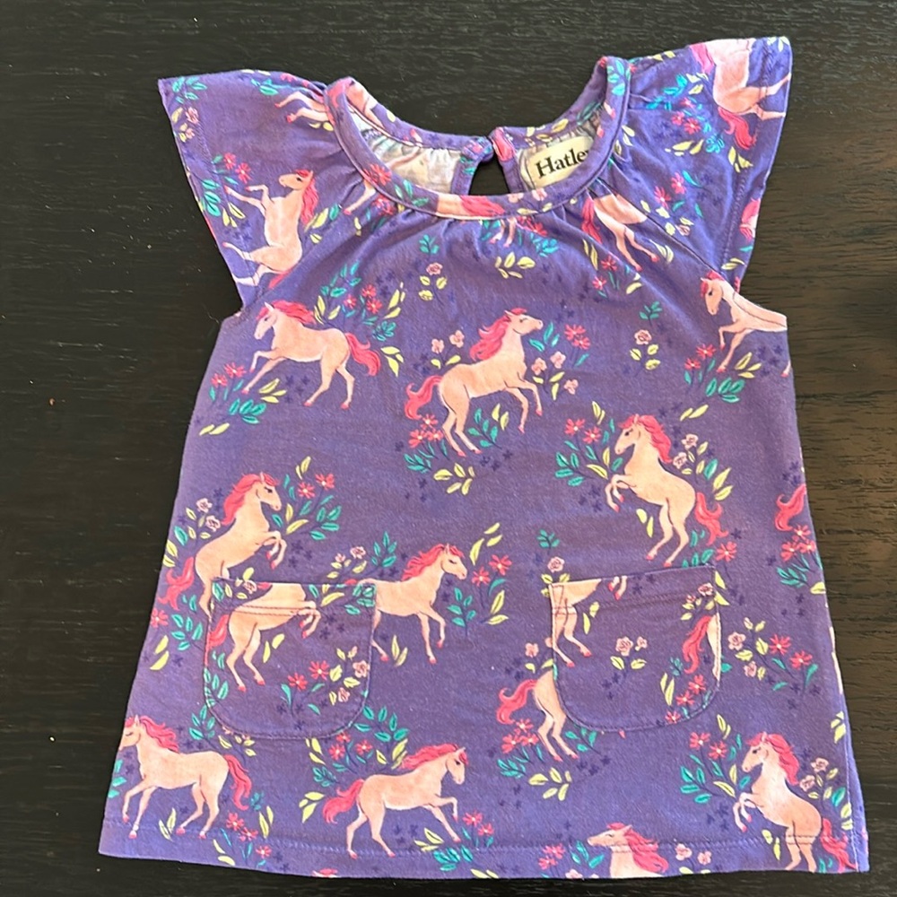 Hatley unicorn sleeveless dress